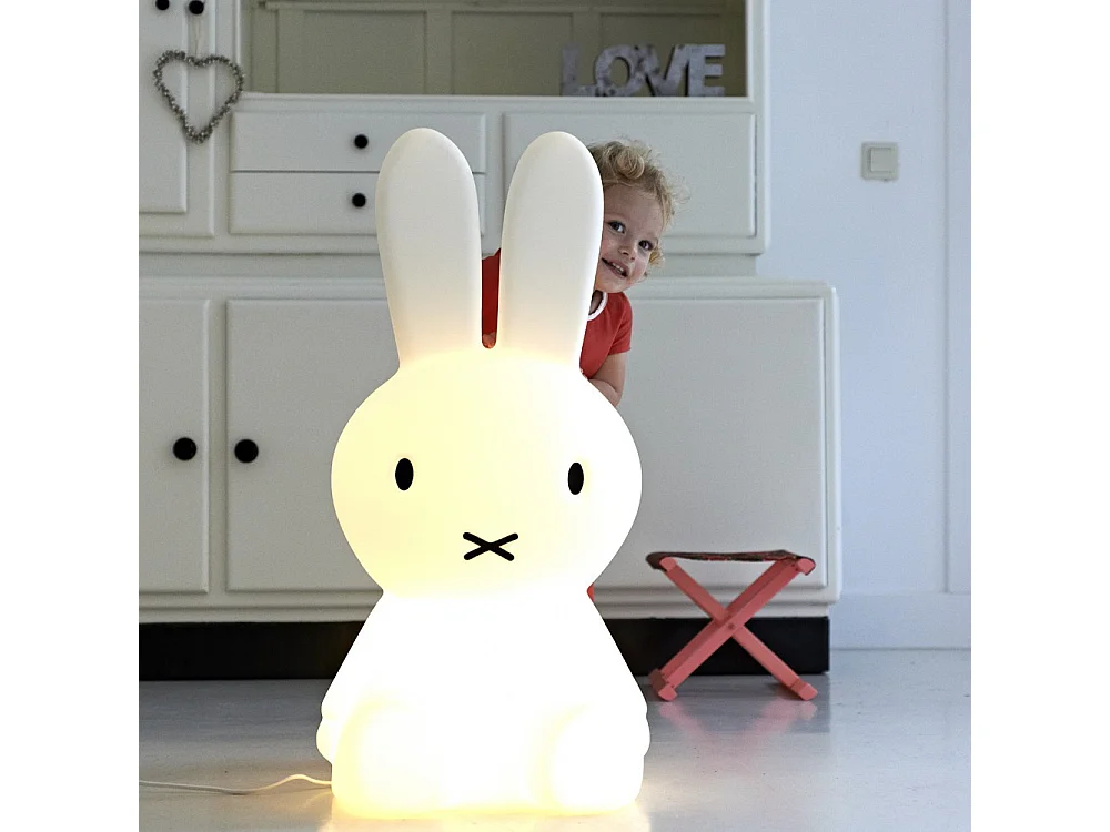 Lampe Miffy L Blanc  Mr Maria