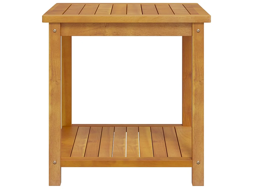 Table d'appoint Bois d'acacia massif 45x45x45 cm