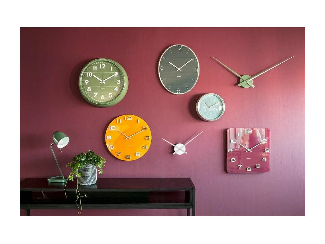 Wanduhr mit Zeigern "Big Time" 41 cm