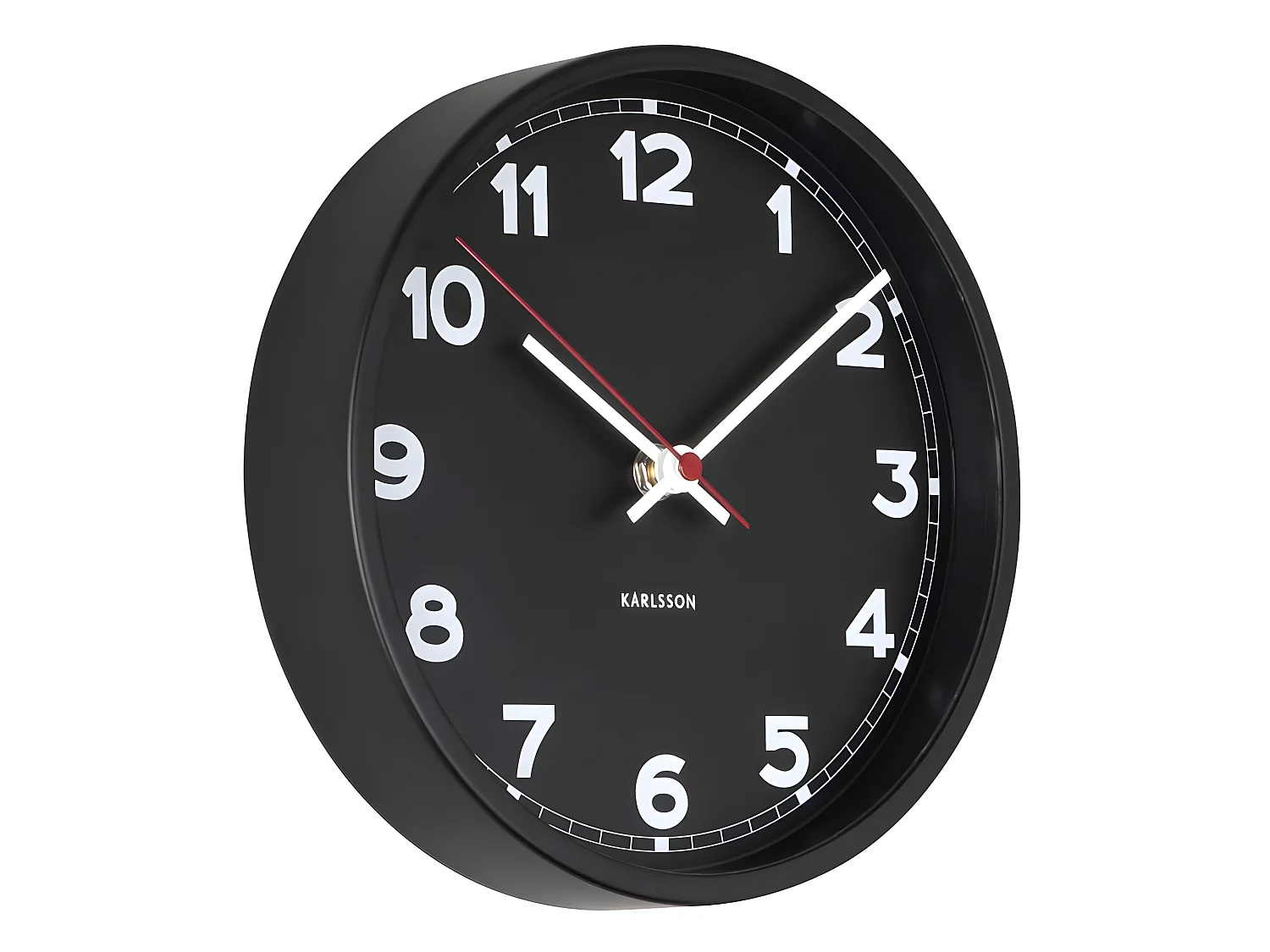 Horloge ronde en métal New classic 20 cm