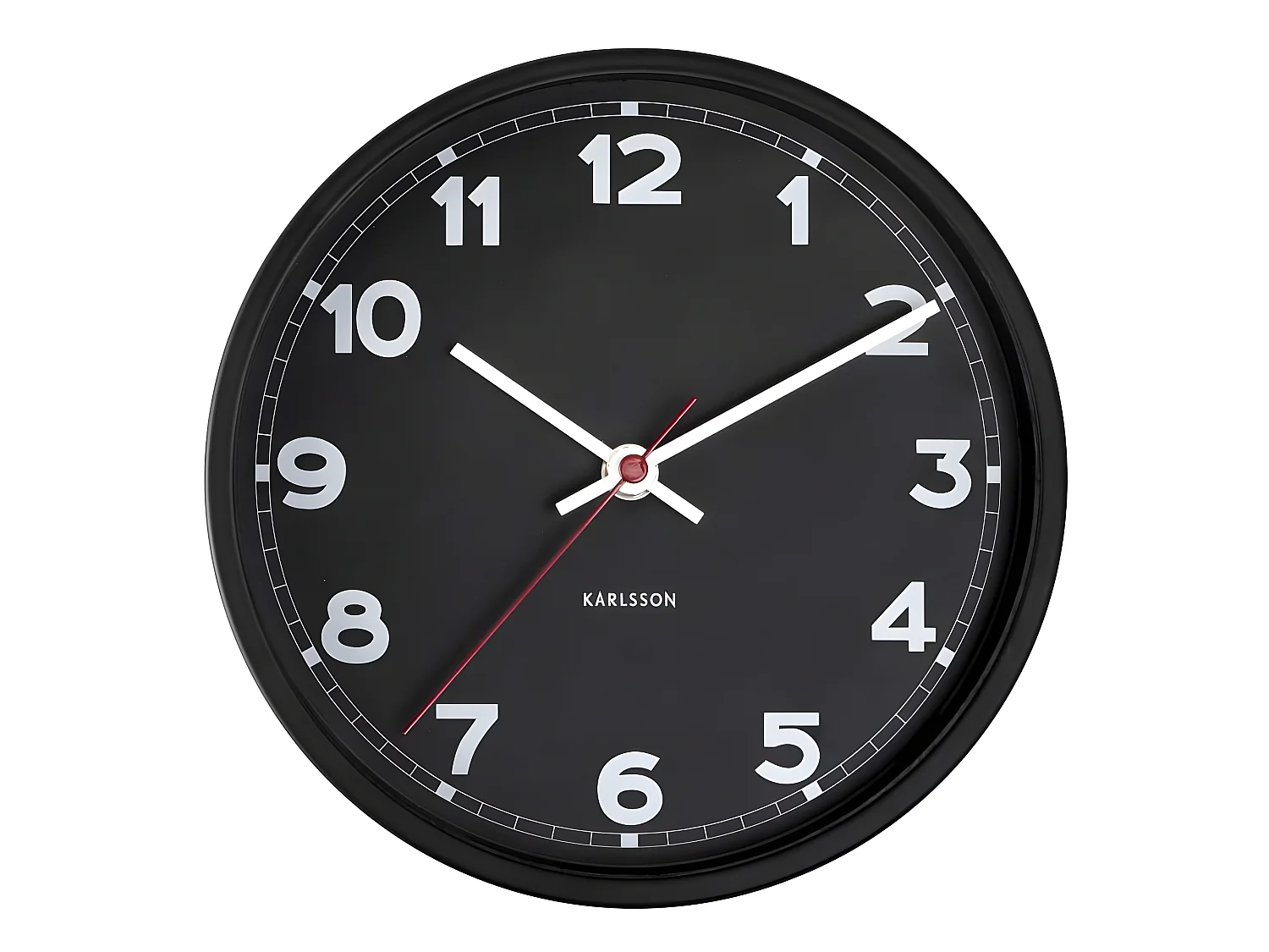 Horloge ronde en métal New classic 20 cm
