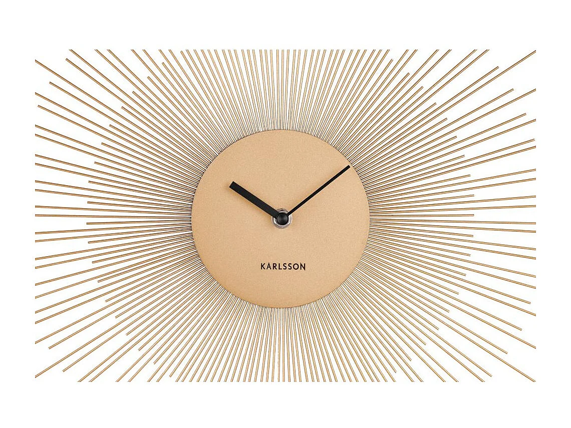 Wandklok Peony Large - Goud- Ø60cm