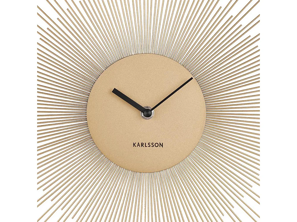 Wandklok Peony Large - Goud- Ø60cm