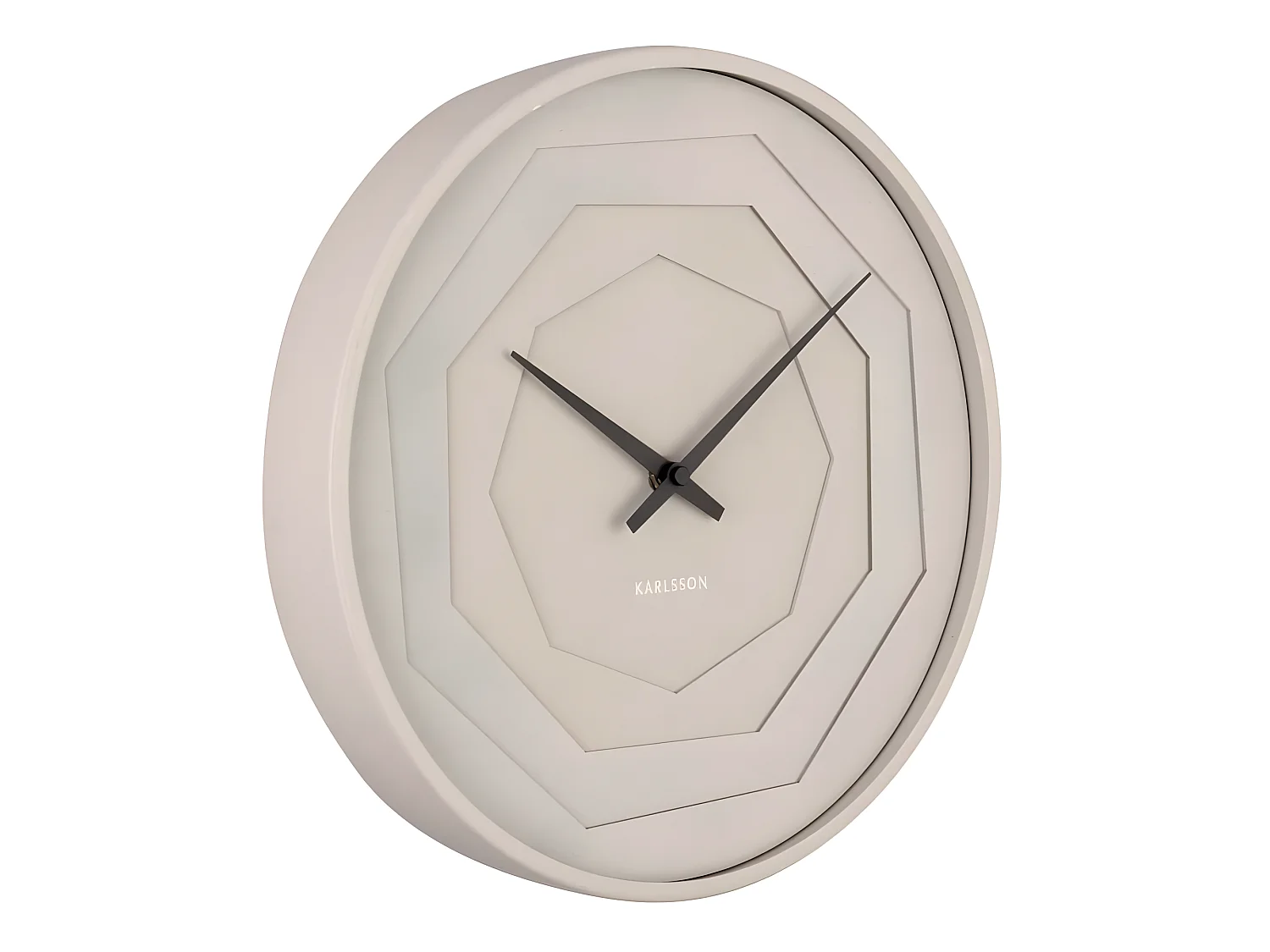 Orologio rotondo in legno Origami 30 cm