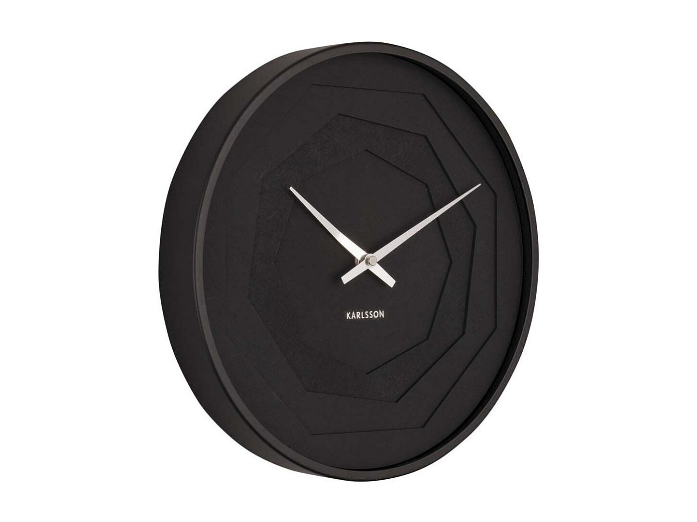 Orologio rotondo in pelle dorata per i fan delle ciambelle, Oro