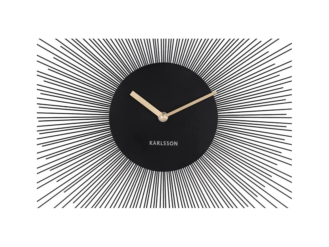 Metalluhr Peony 45 cm