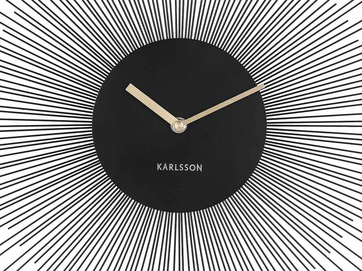 Horloge Peony en métal - Karlsson