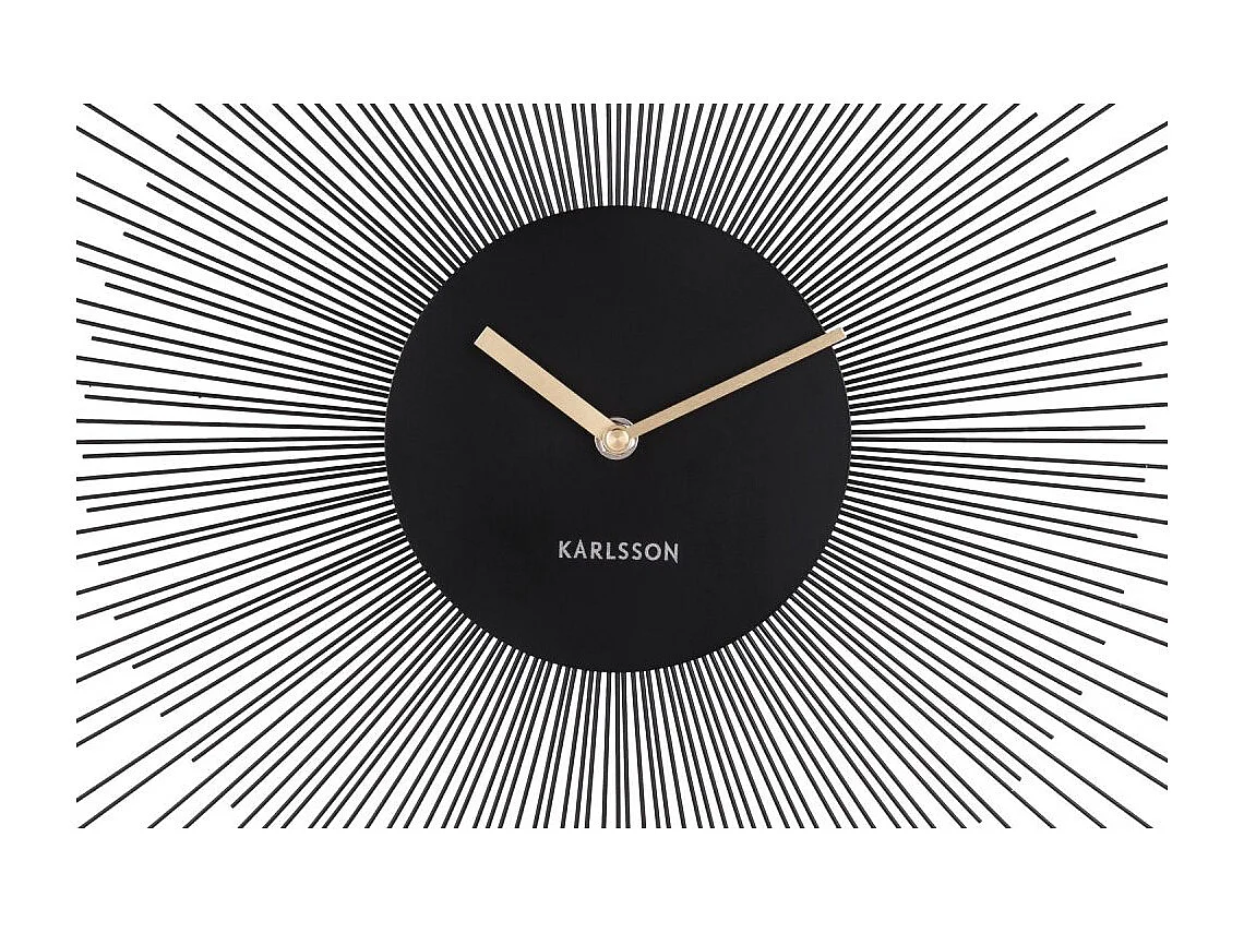 Horloge Peony en métal - Karlsson