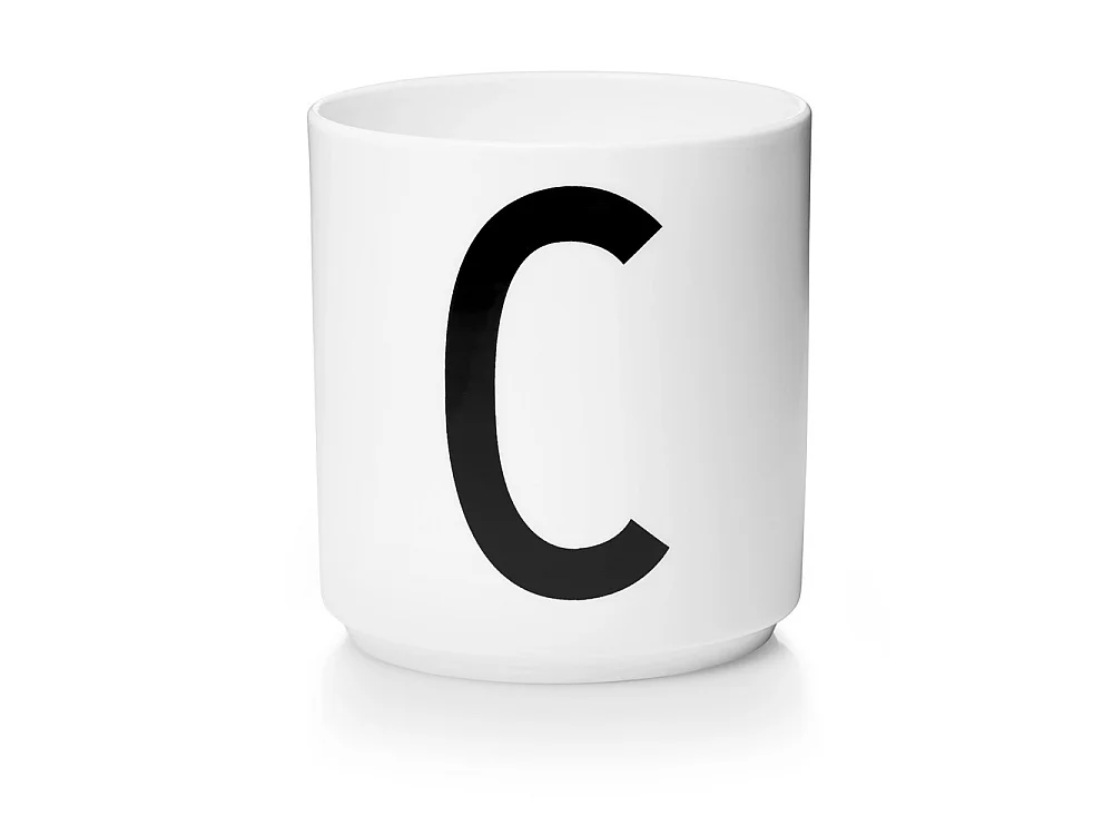 Tasse blanche Design Letters Blanc C Design Letters