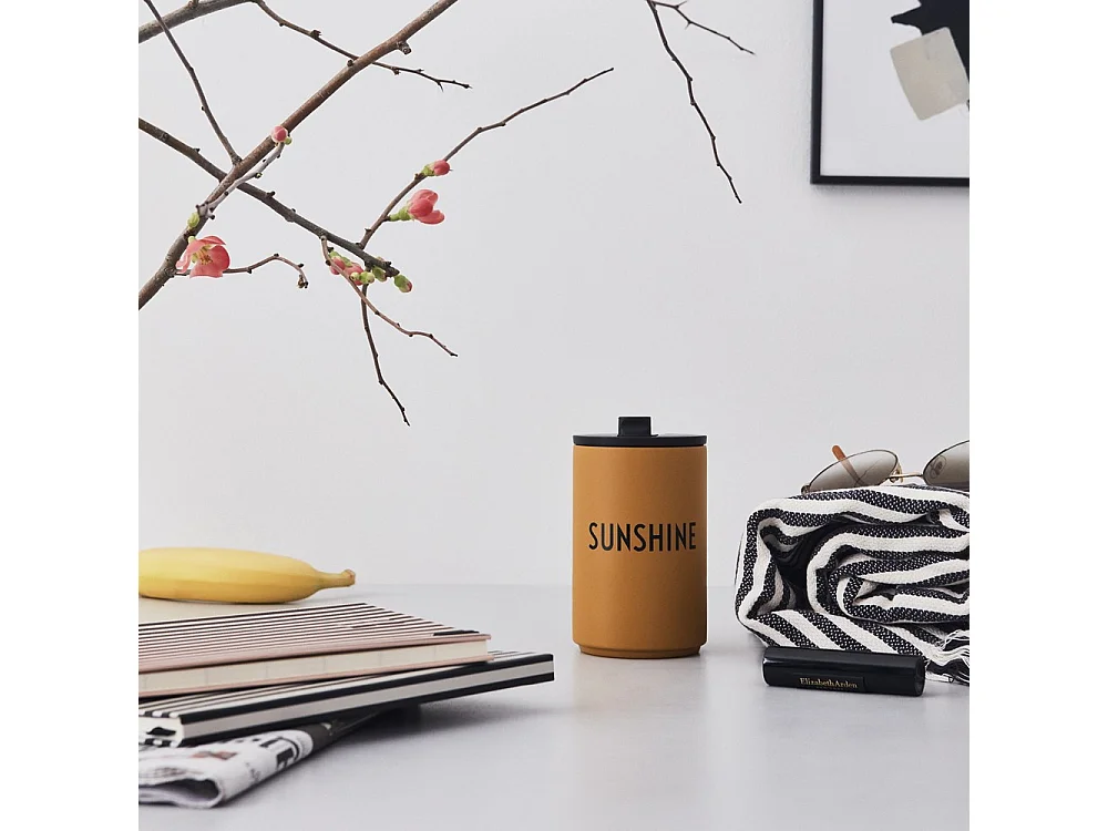 Mug isotherme Design Letters 350ml  Sunshine Design Letters