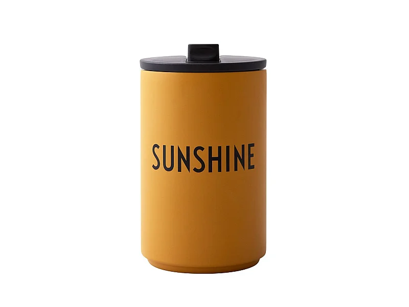 Mug isotherme Design Letters 350ml  Sunshine Design Letters