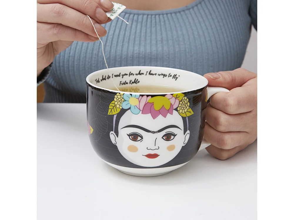 Mug Frida Kahlo Multicolore  Kikkerland