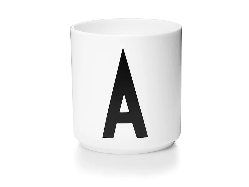 Tasse blanche Design Letters Blanc A Design Letters