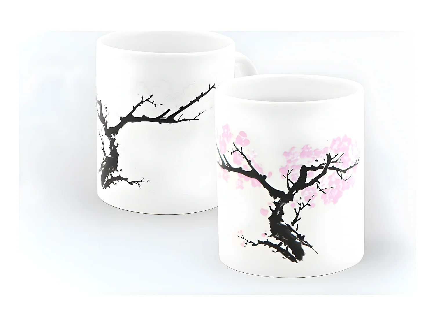 Mug Cerisier Morph Blanc  Kikkerland