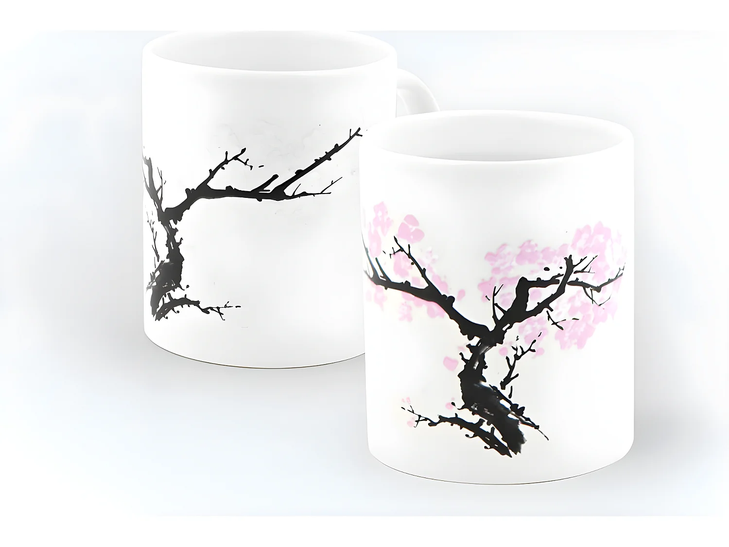 Mug Cerisier Morph Blanc  Kikkerland