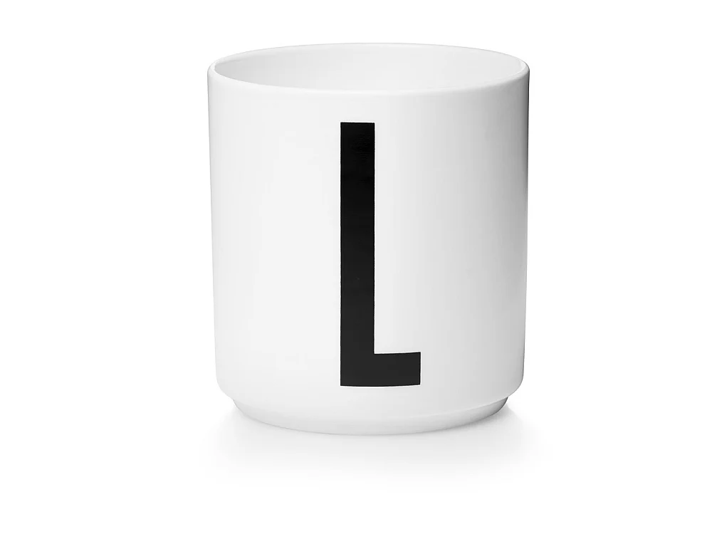 Tasse blanche Design Letters Blanc L Design Letters