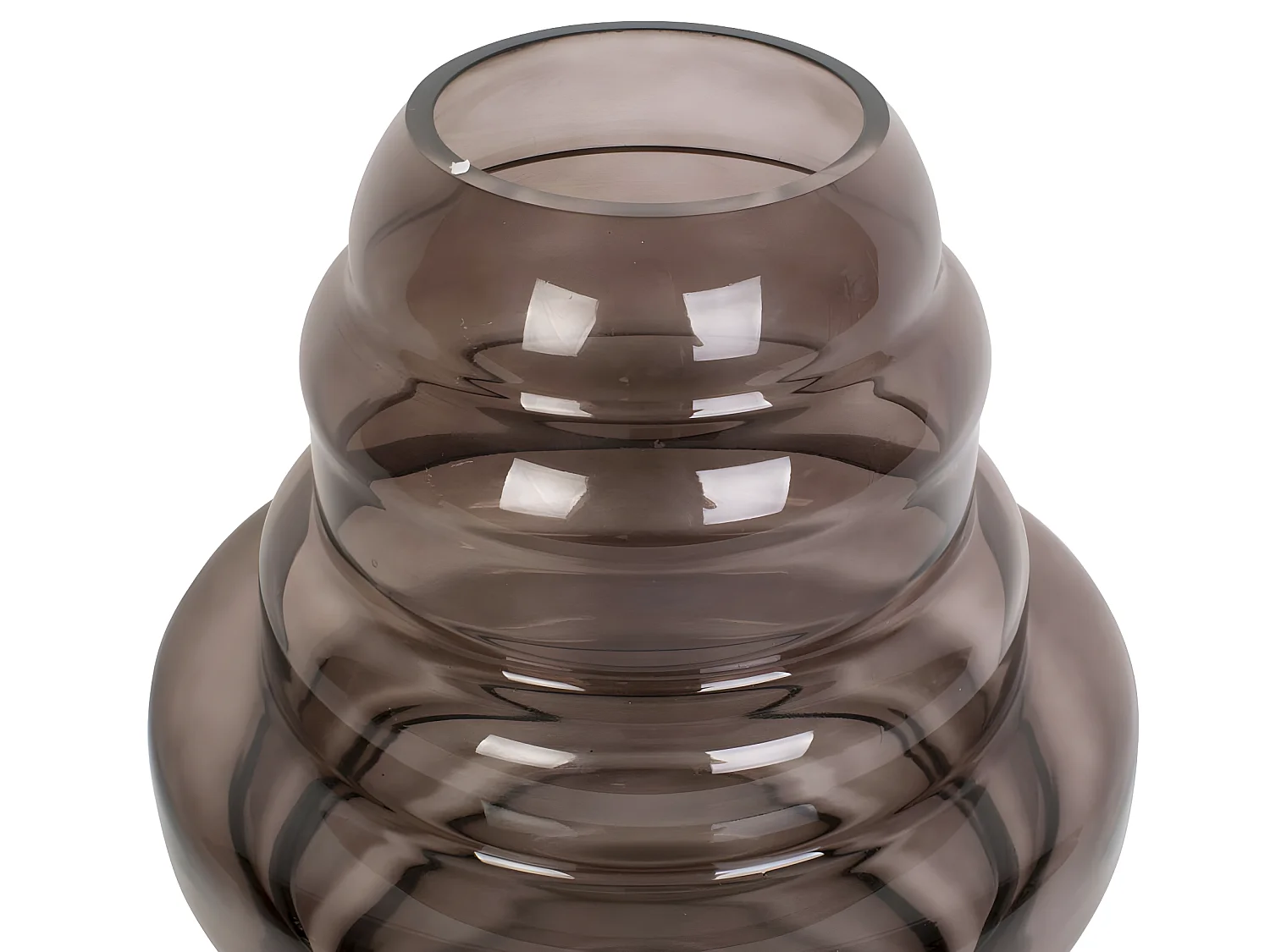 Vase Distinct Marron  Present Time