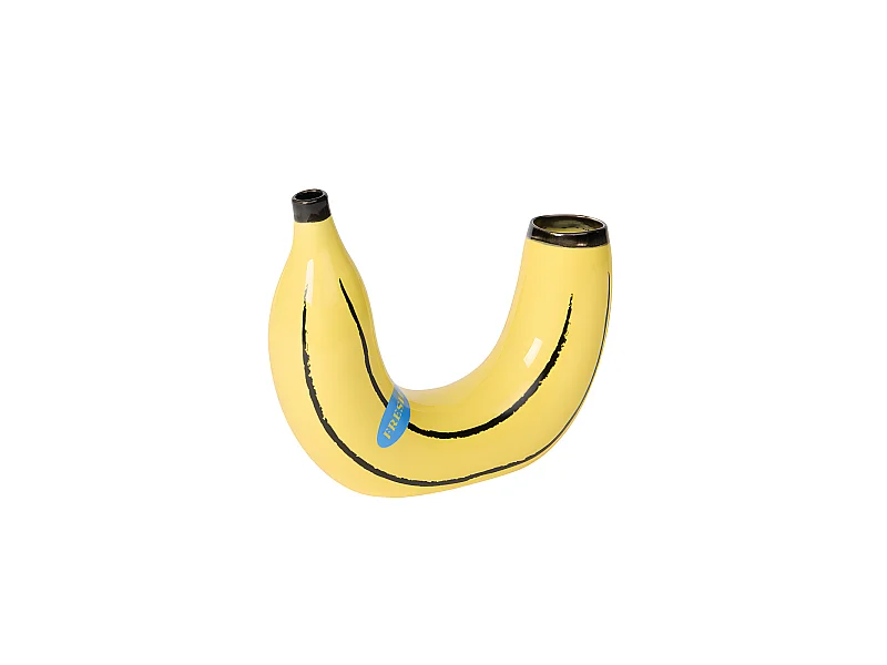 Vase Banane H19cm Jaune  Doiy - Happy Design Gifts