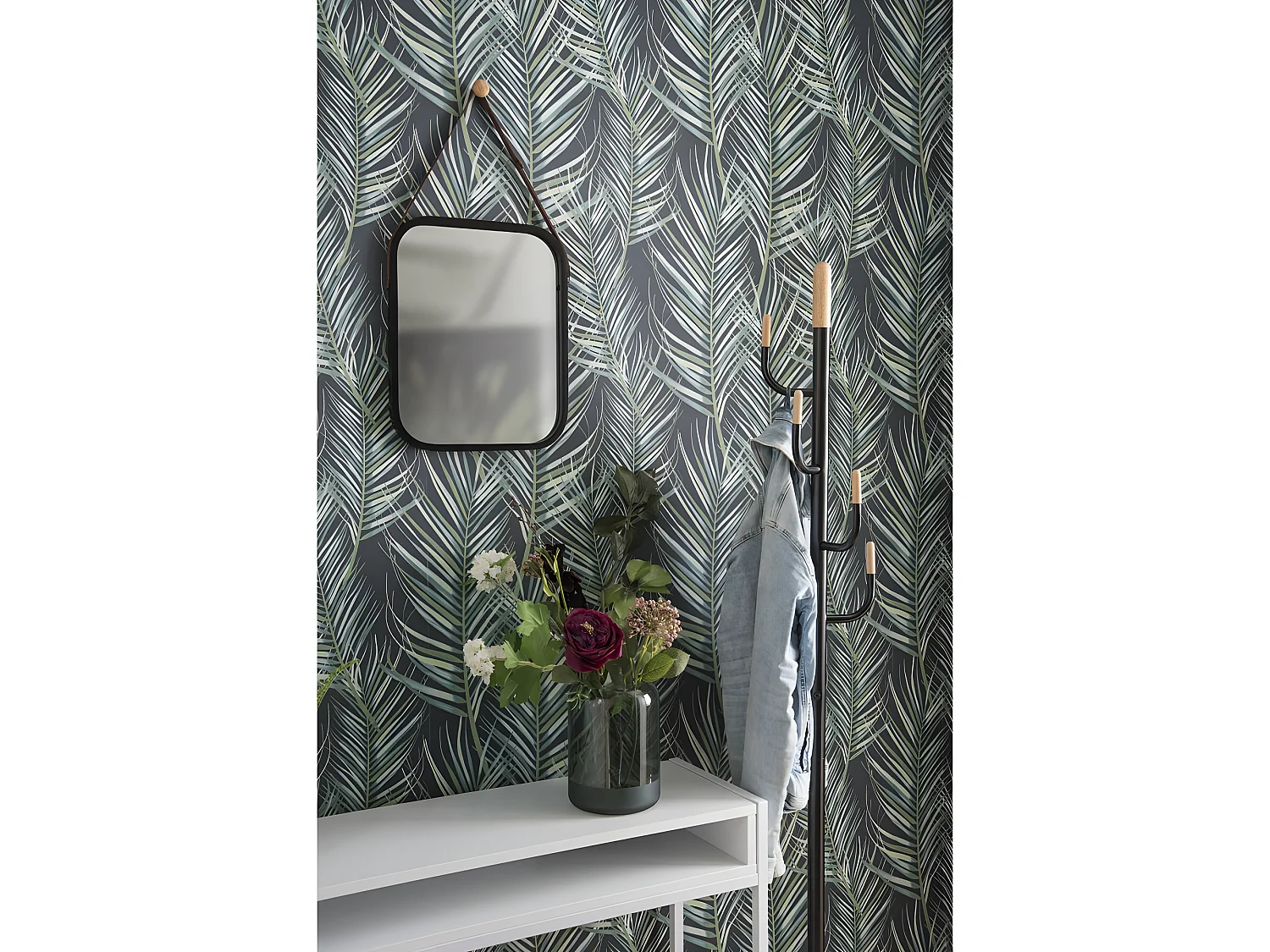 Miroir Idyllic Noir  Present Time