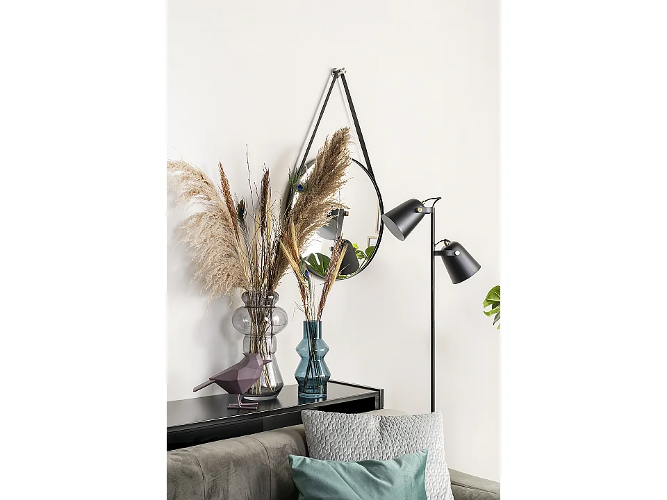 Miroir Balanced Noir  Present Time