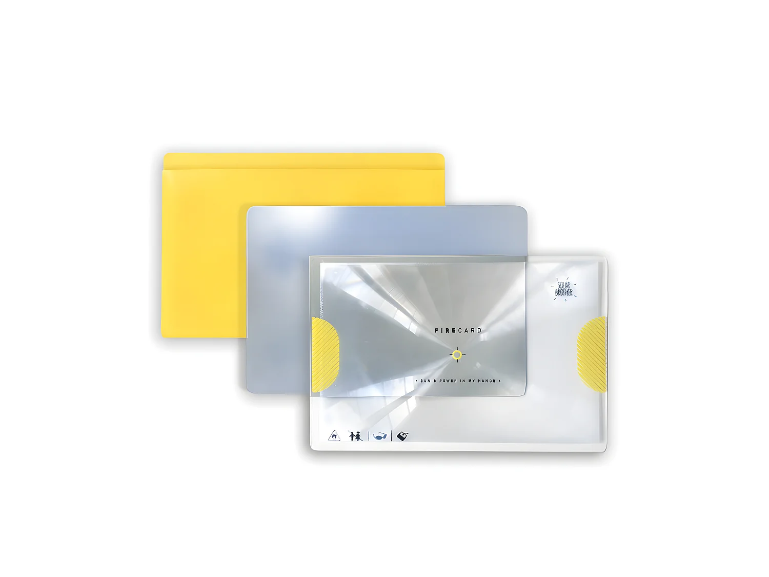 Miroir et allume feu solaire Argent  Solar Brother