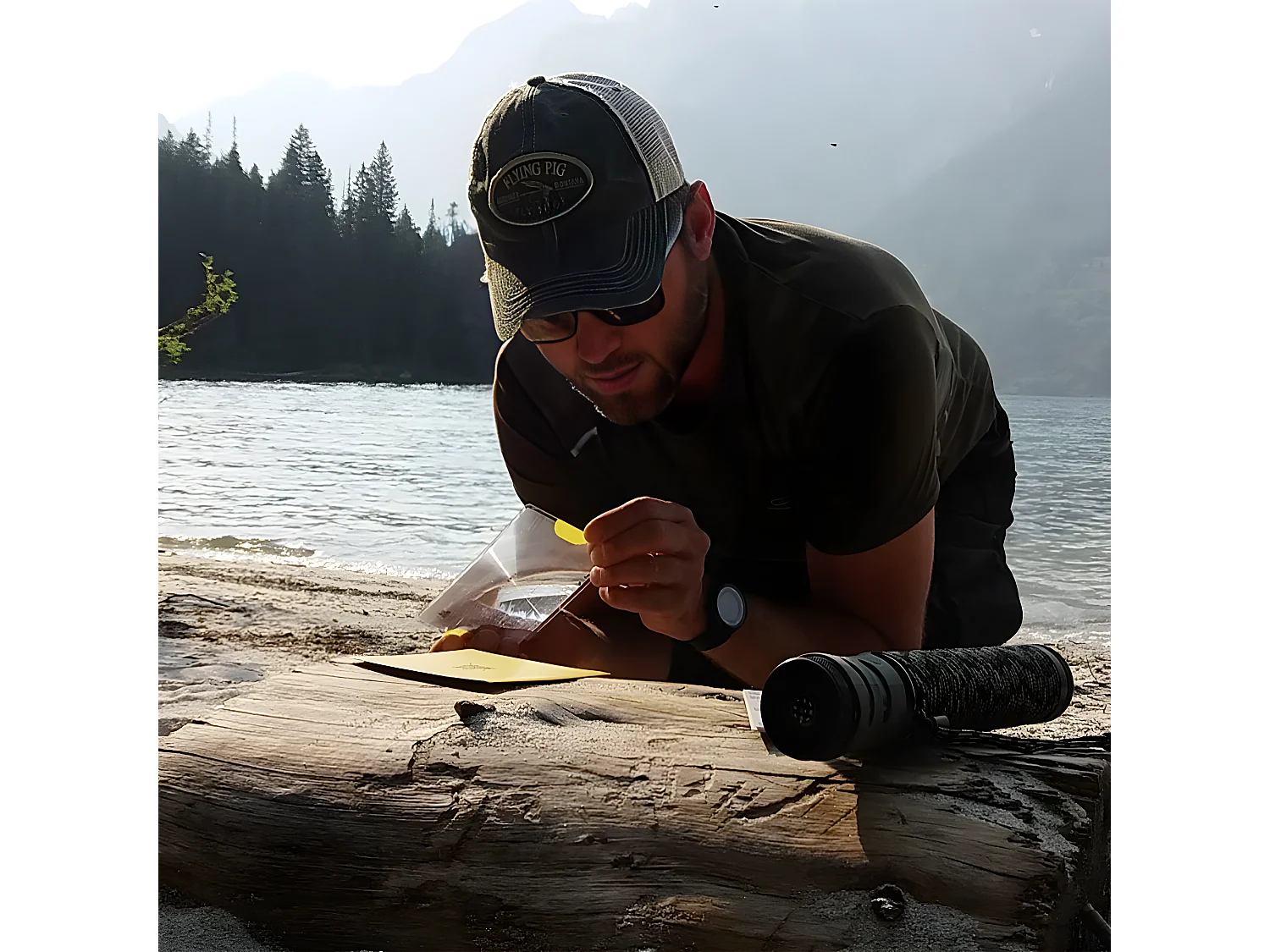 Miroir et allume feu solaire Argent  Solar Brother