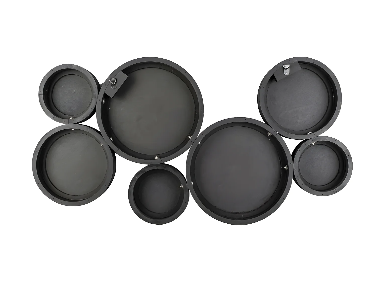 Miroir Wall Art Noir  Present Time