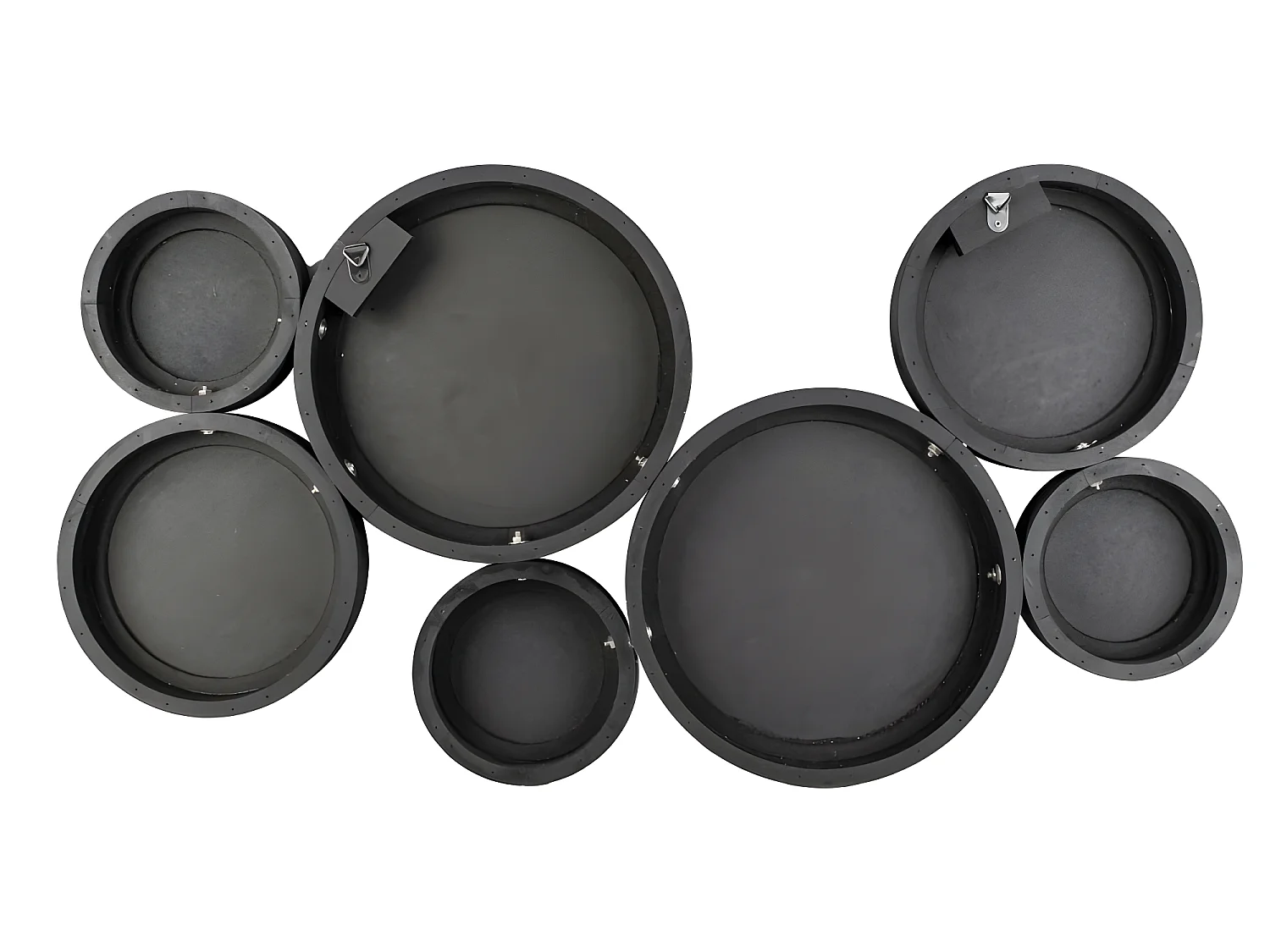 Miroir Wall Art Noir  Present Time