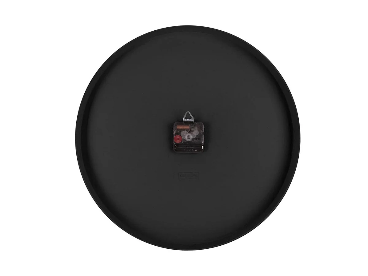 Wandklok On The Edge - Zwart- Ø42cm