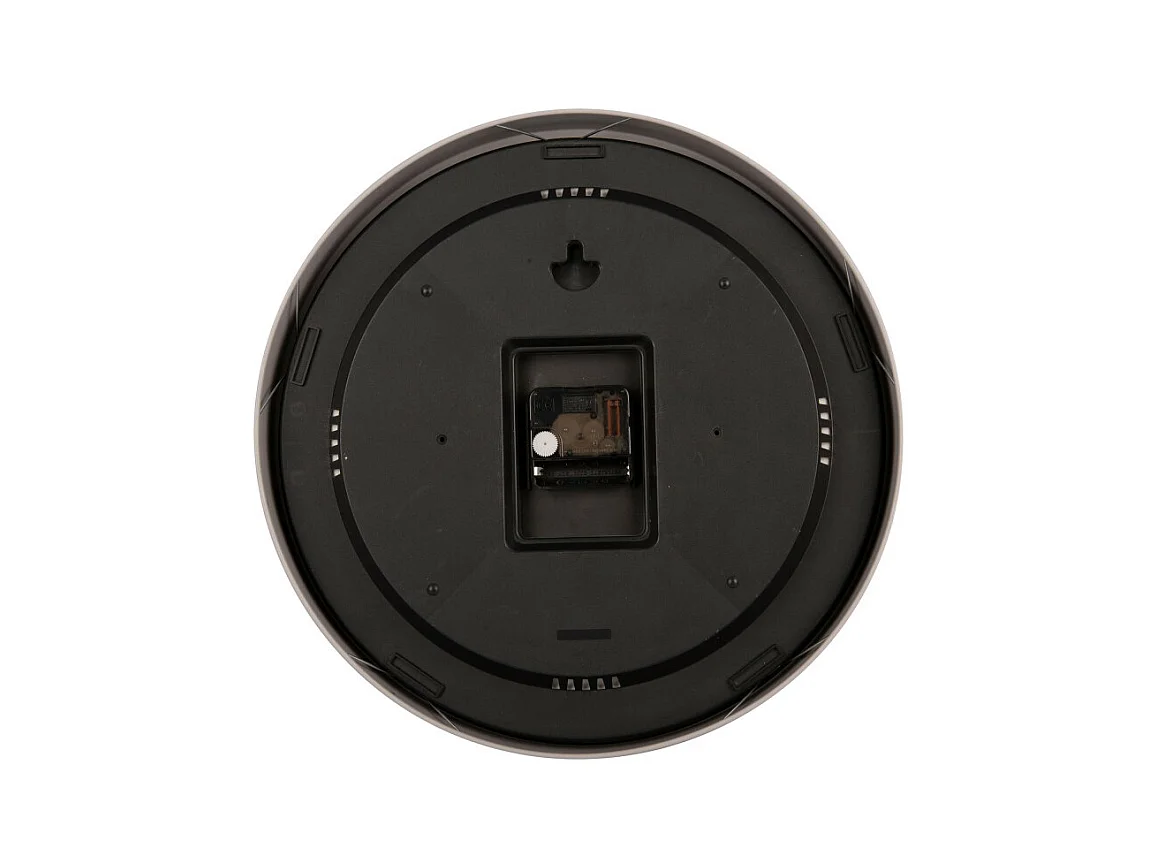 Horloge murale Belle Numbers D35cm Gris  Present Time