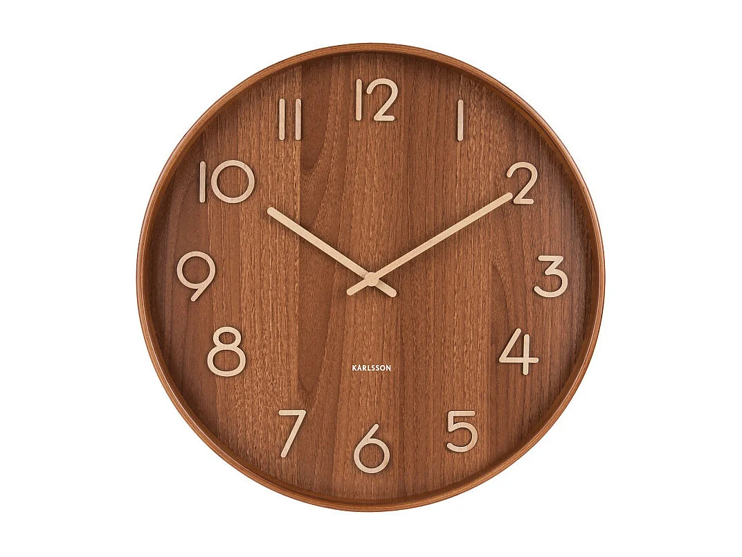 Reloj de madera Pure 40 cm