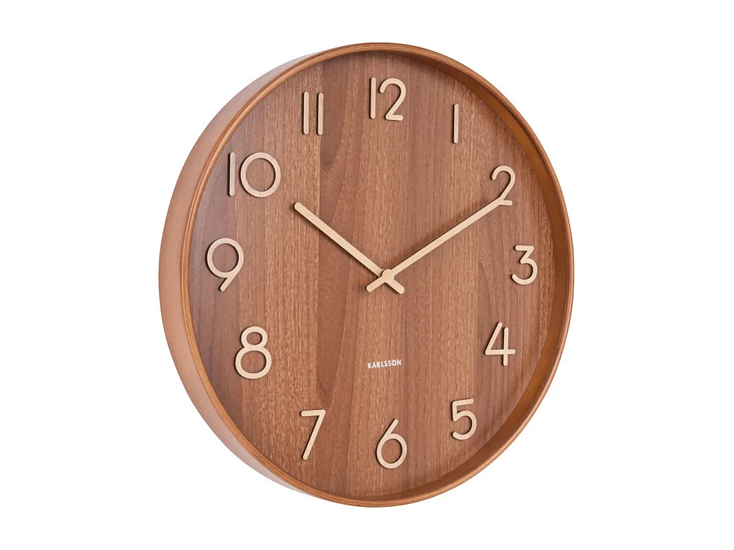 Reloj de madera Pure 40 cm