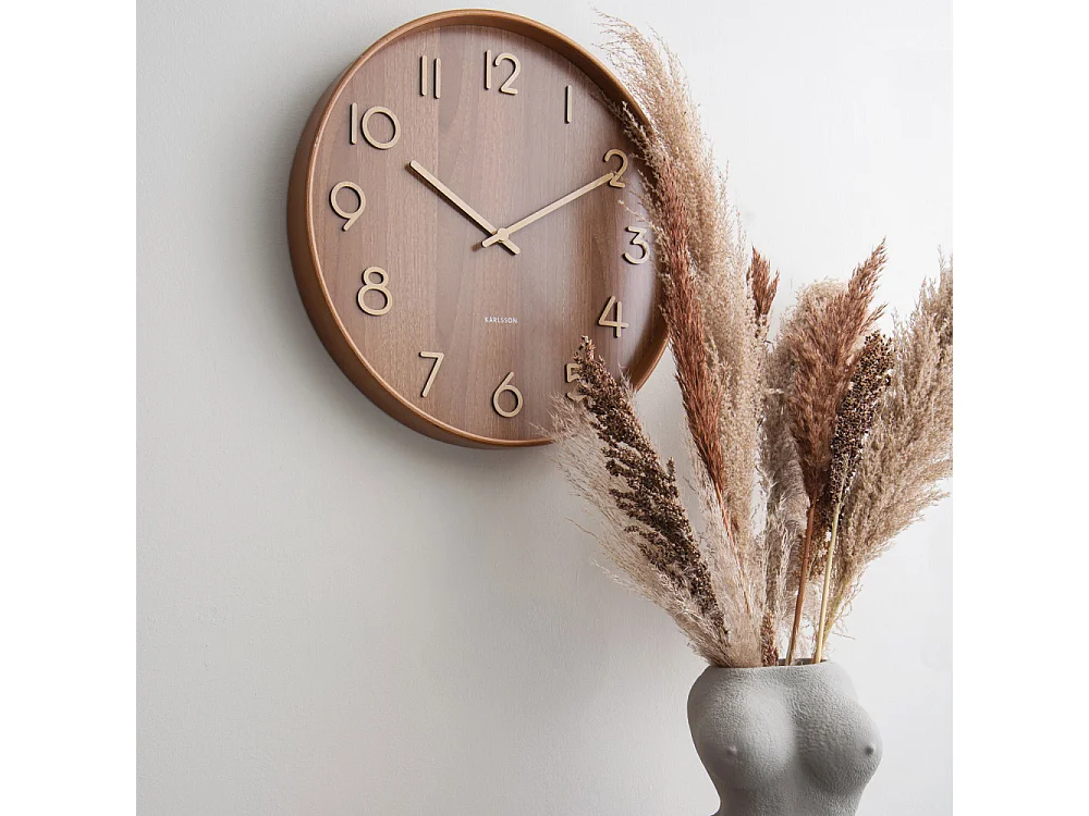 Reloj de madera Pure 40 cm