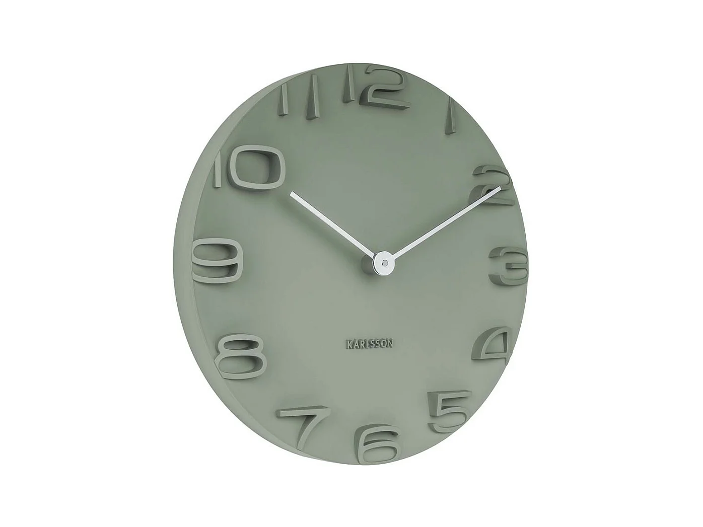 Horloge On the Edge D42cm Vert  Present Time