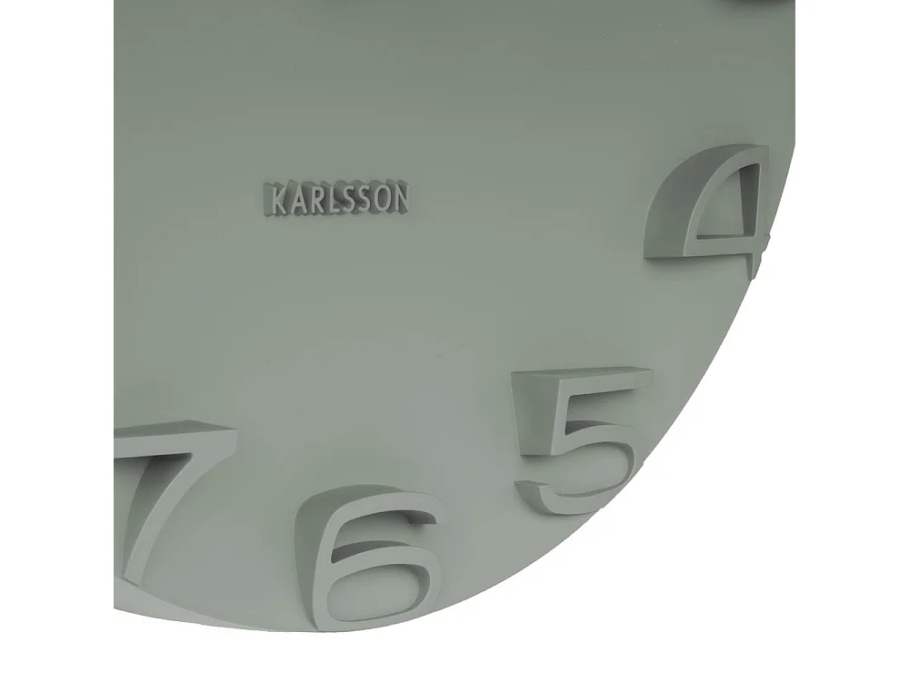 Horloge On the Edge D42cm Vert  Present Time