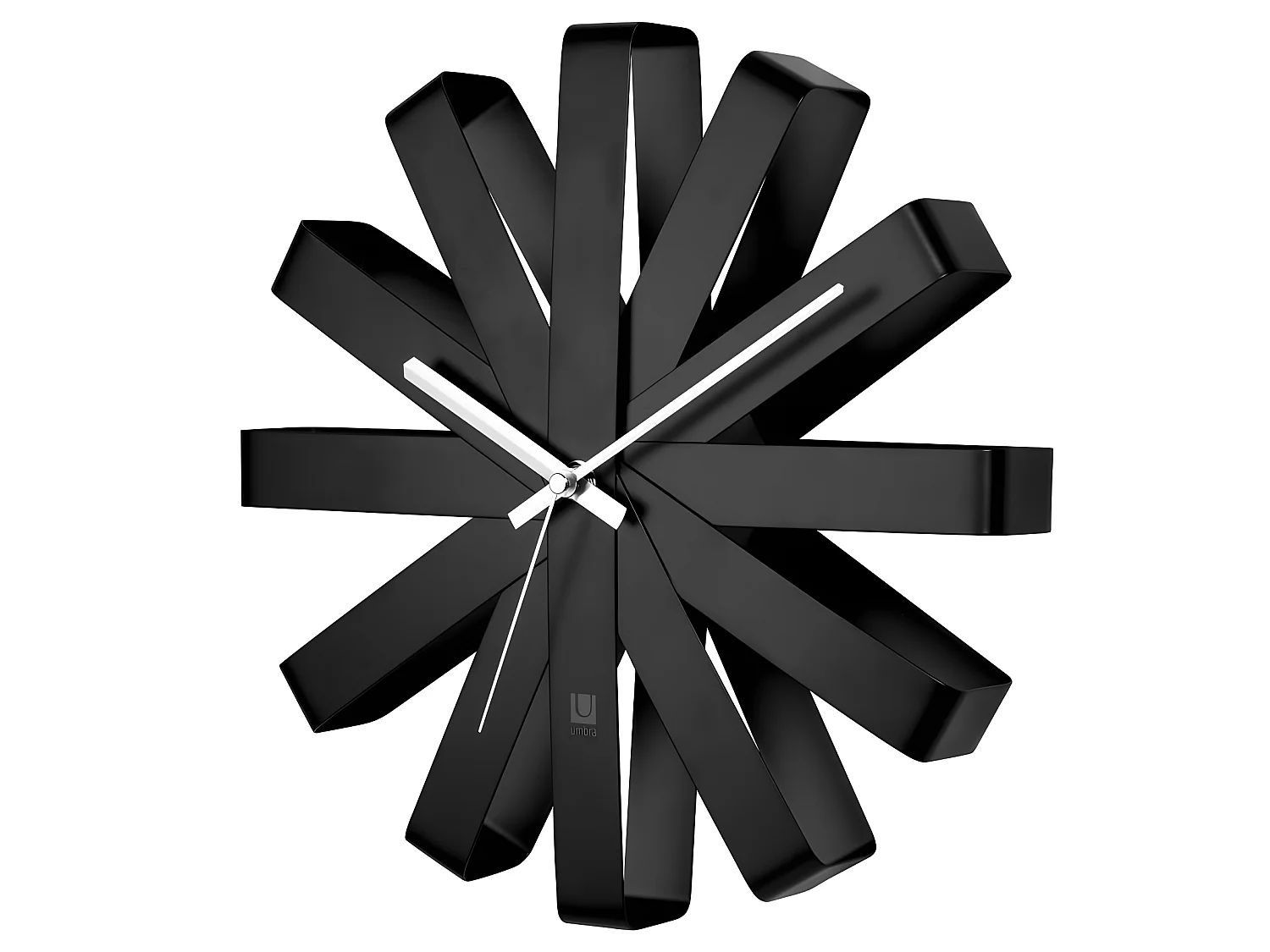 Horloge Ribbon small D30,5cm Noir  Umbra