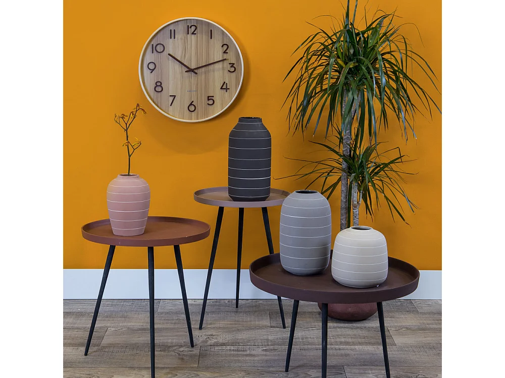 Horloge Pure Medium D40cm Naturel  Present Time