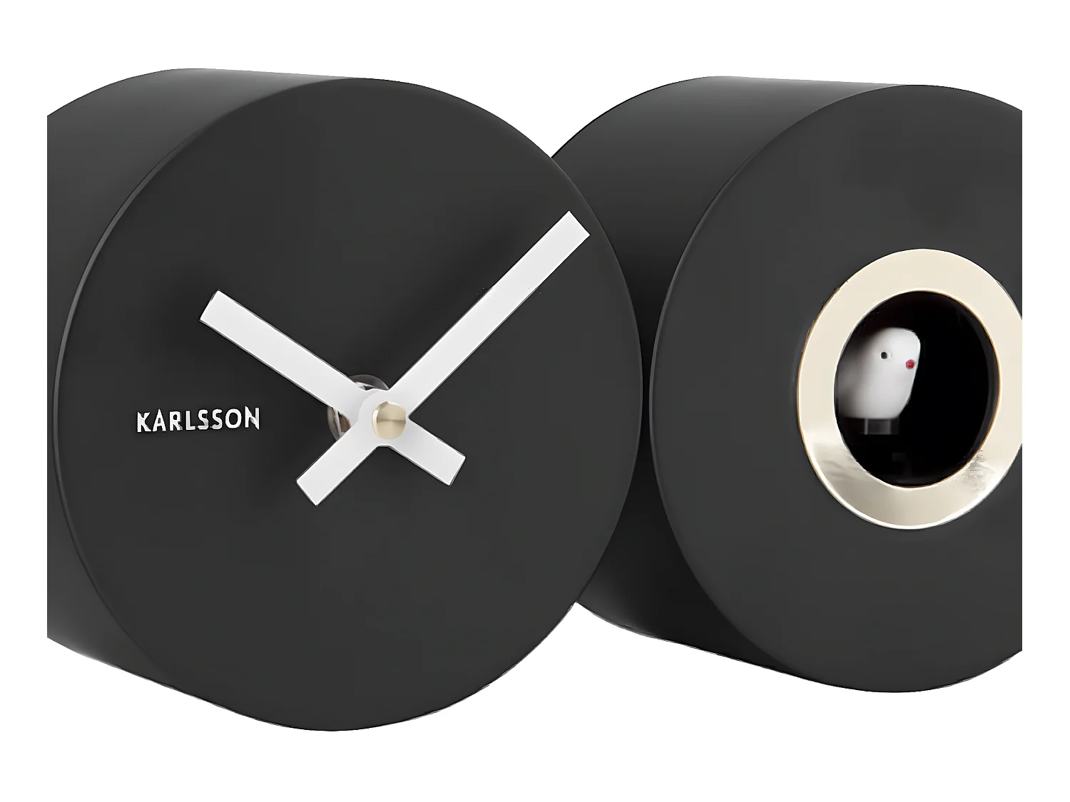 Horloge murale Duo Cuckoo - Hauteur 13 cm - PRESENT TIME