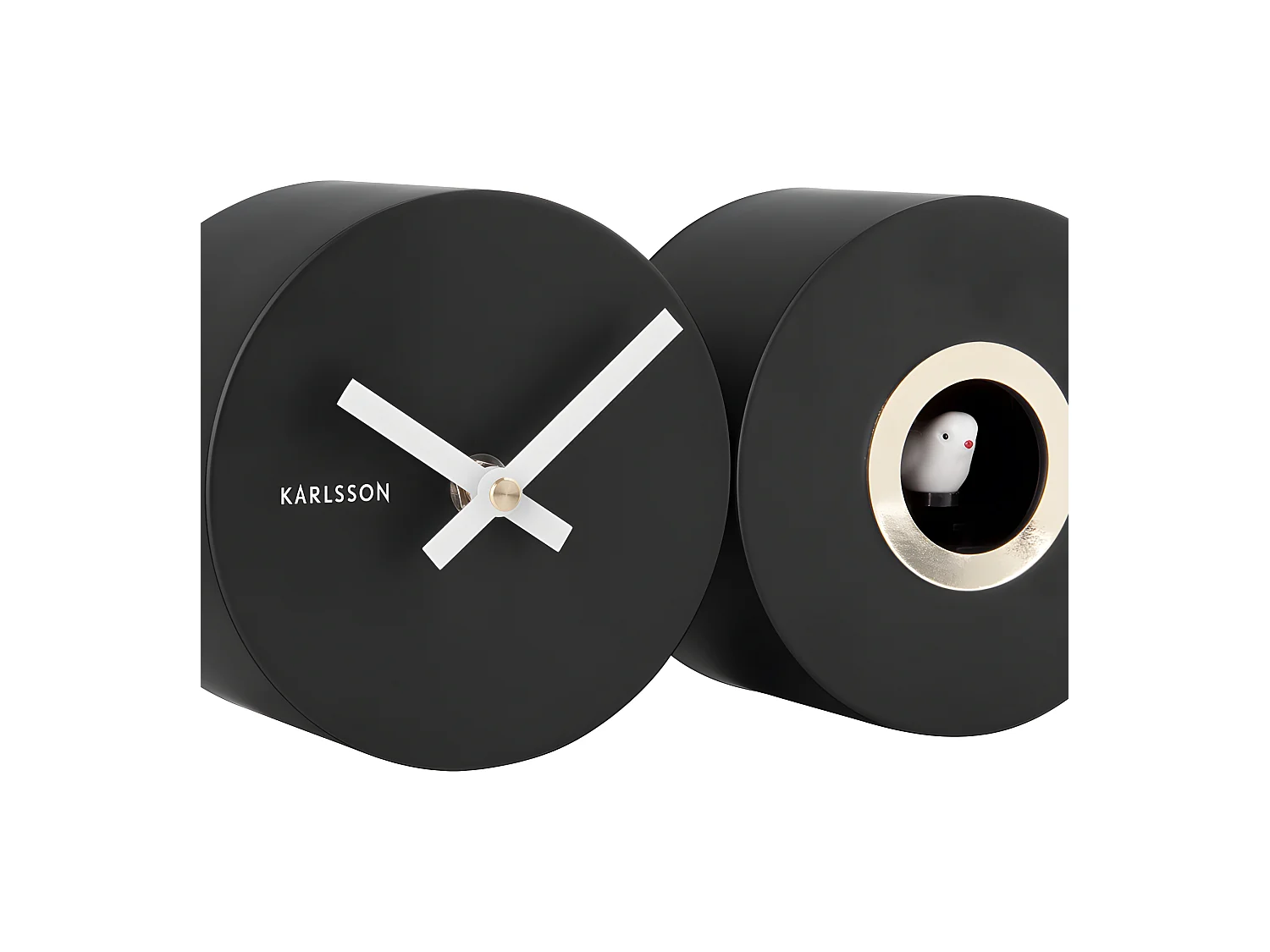 Horloge murale Duo Cuckoo - Hauteur 13 cm - PRESENT TIME