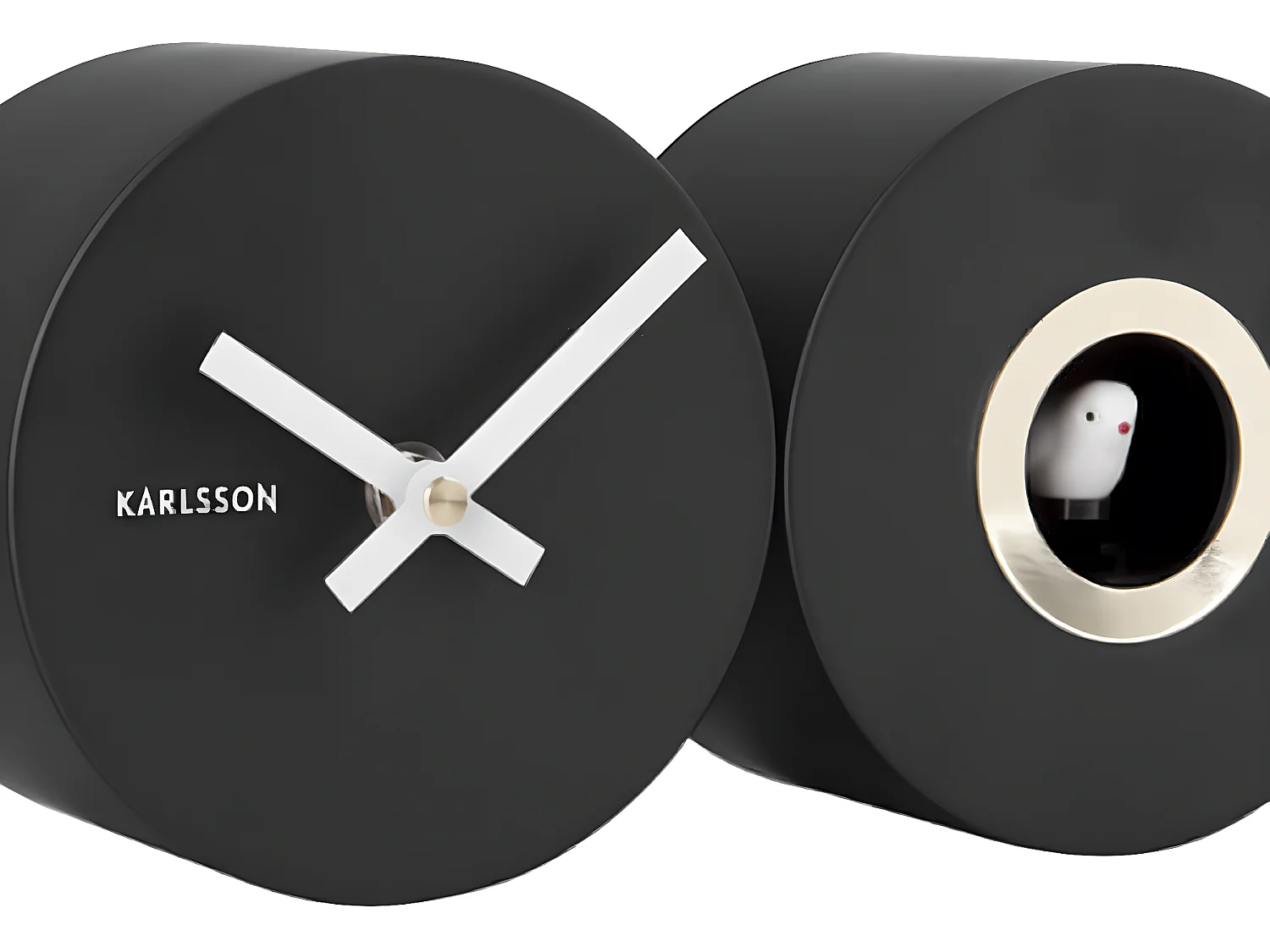 Horloge murale Duo Cuckoo - Hauteur 13 cm - PRESENT TIME