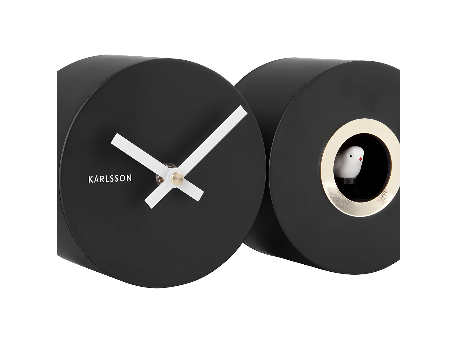 Horloge murale Duo Cuckoo - Hauteur 13 cm - PRESENT TIME