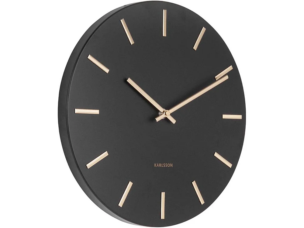 Moderne Metalluhr Charm 30 cm