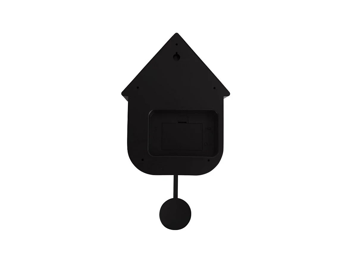 Horloge Coucou moderne H40cm Noir  Present Time