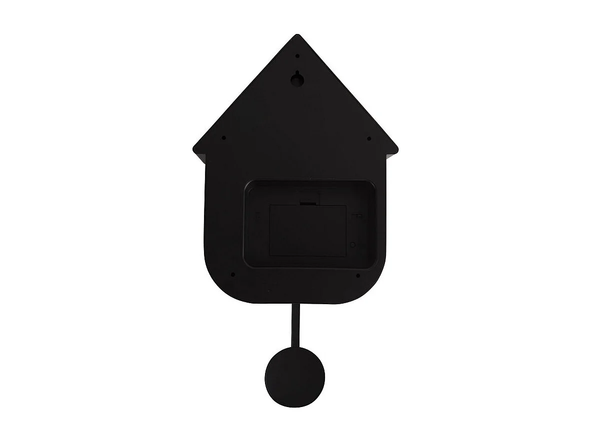 Horloge Coucou moderne H40cm Noir  Present Time