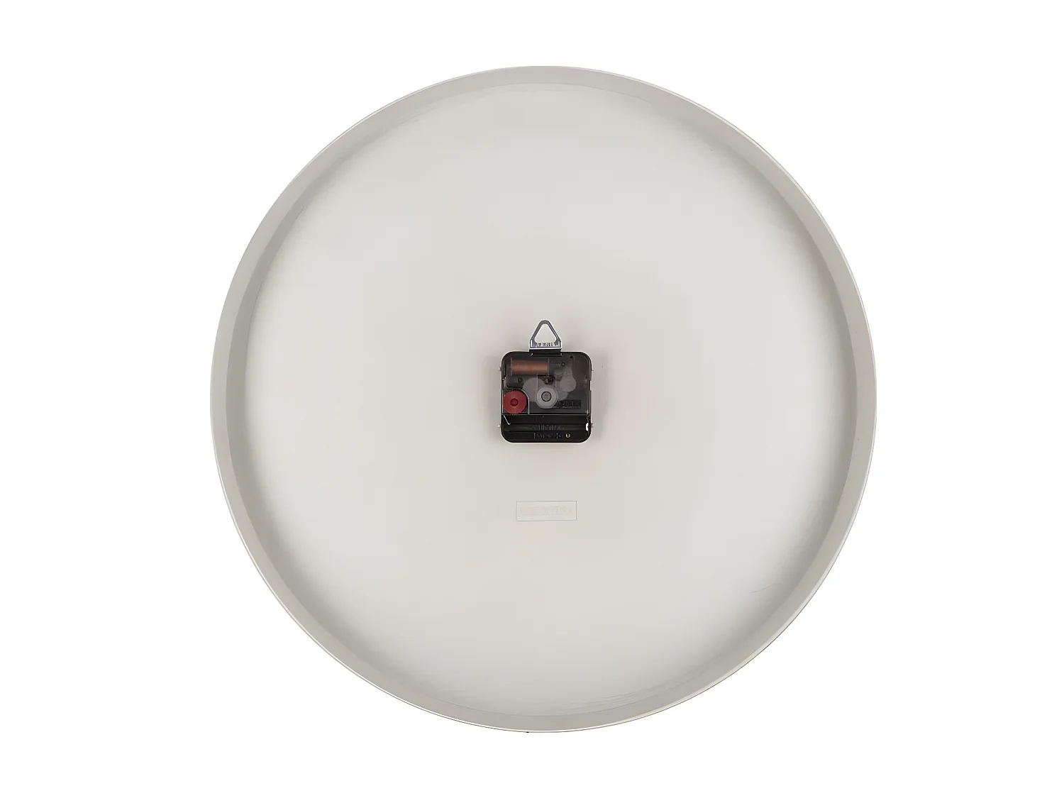 Wanduhr On The Edge - Weiß - Ø42cm