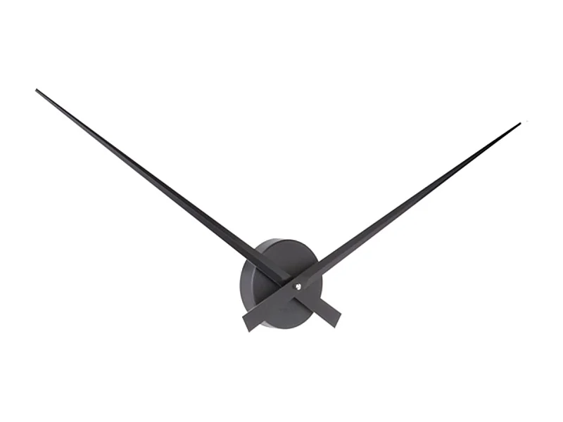 Wandklok Little Big Time - Zwart- Ø77,5cm