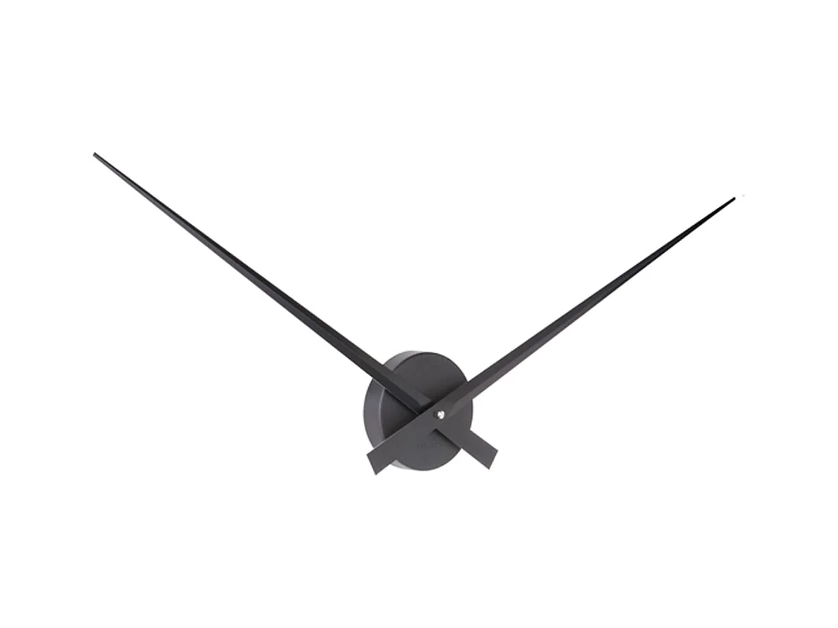 Wandklok Little Big Time - Zwart- Ø77,5cm