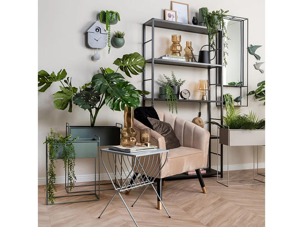 Horloge Coucou moderne H40cm Gris  Present Time