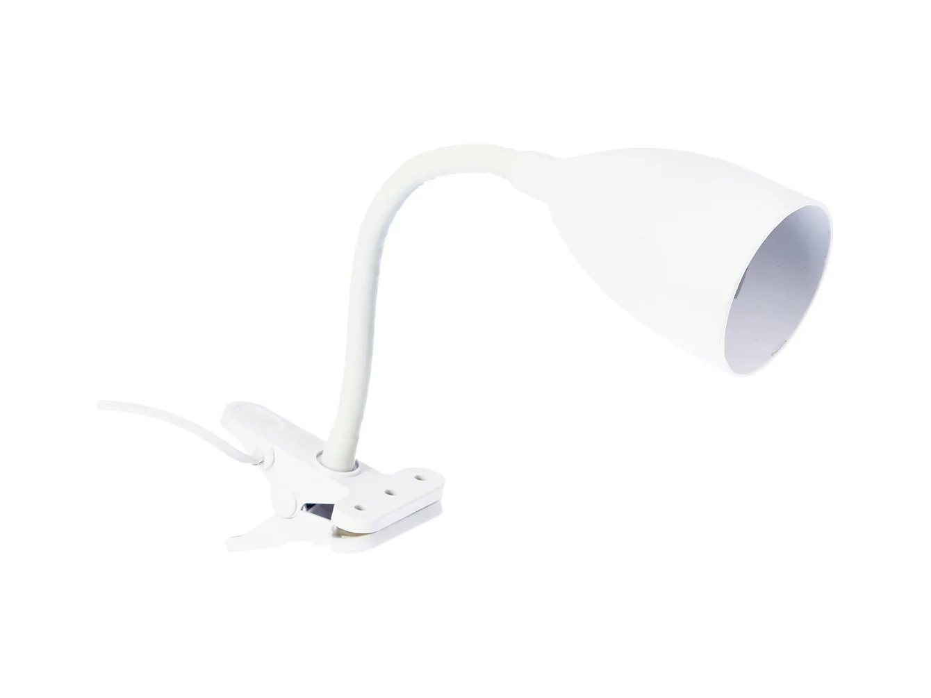 Lampe Pince Design "Sily" 43cm Blanc