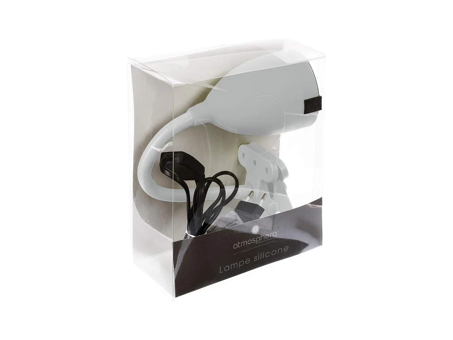 Lampe Pince Design "Sily" 43cm Blanc